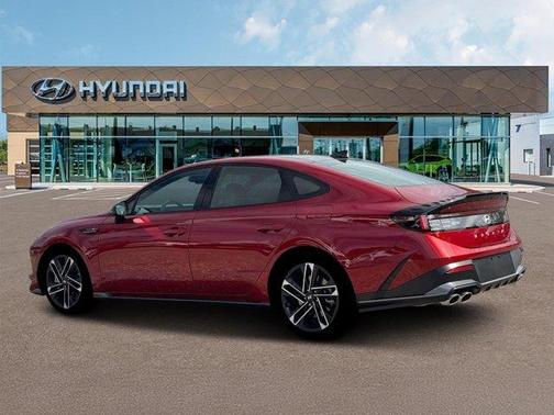 Red 2026 Hyundai SONATA N Line