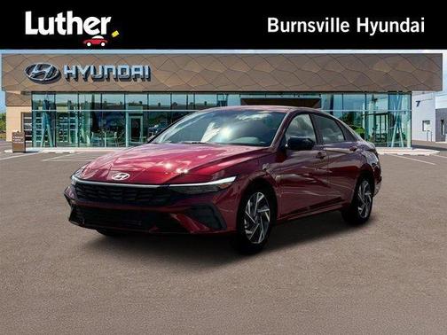 Red 2025 Hyundai ELANTRA SEL Sport