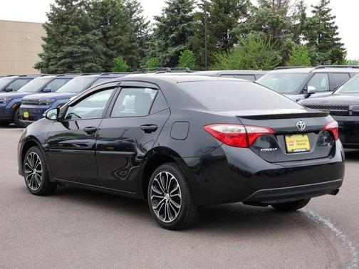 Black Sand Pearl 2016 Toyota Corolla S Plus