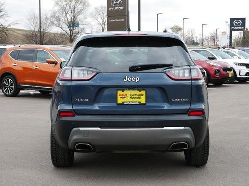 Blue Shade Pearlcoat 2019 Jeep Cherokee Limited