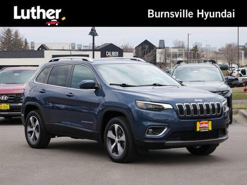 Blue Shade Pearlcoat 2019 Jeep Cherokee Limited