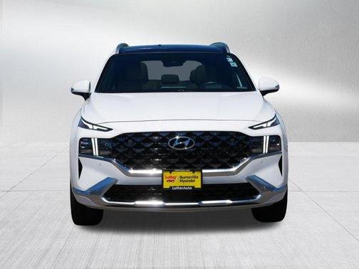 Serenity White Pearl 2023 Hyundai SANTA FE Calligraphy