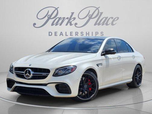 designo Diamond White Metallic 2019 Mercedes-Benz AMG E 63 S 4MATIC