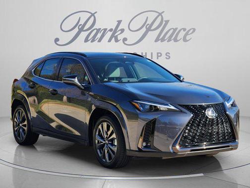 Cloudburst Gray w/Obsidian Roof 2026 Lexus UX 300h F SPORT Design