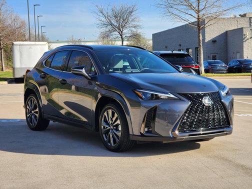 Cloudburst Gray w/Obsidian Roof 2026 Lexus UX 300h F SPORT Design