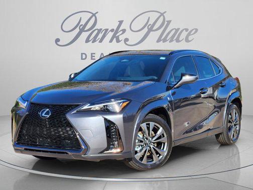 Cloudburst Gray w/Obsidian Roof 2026 Lexus UX 300h F SPORT Design