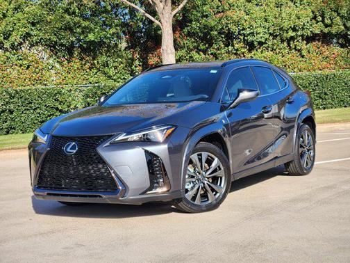 Cloudburst Gray w/Obsidian Roof 2026 Lexus UX 300h F SPORT Design