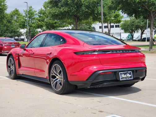 Carmine Red 2021 Porsche Taycan RWD