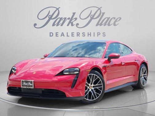 Carmine Red 2021 Porsche Taycan RWD