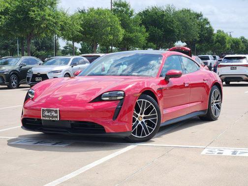 Carmine Red 2021 Porsche Taycan RWD