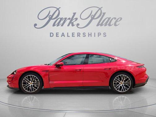 Carmine Red 2021 Porsche Taycan RWD