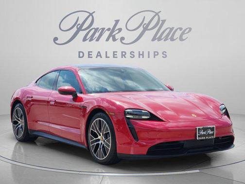 Carmine Red 2021 Porsche Taycan RWD