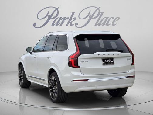 Crystal White Pearl 2026 Volvo XC90 Plus, B5 AWD Gas (mild hybrid), Gasoline, Bright, 7 Seats