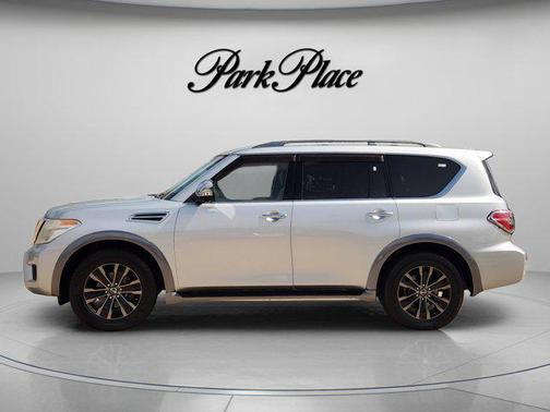 Brilliant Silver 2017 Nissan Armada Platinum