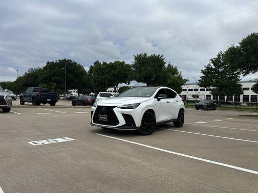 Ultra White 2024 Lexus NX 350 F SPORT Handling