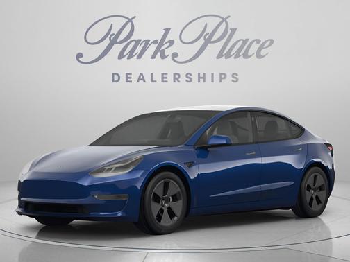Deep Blue Metallic 2022 Tesla Model 3 Long Range