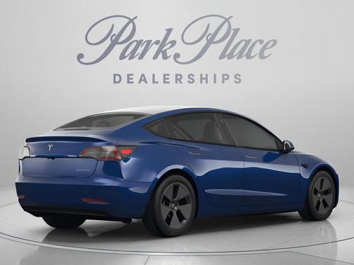 Deep Blue Metallic 2022 Tesla Model 3 Long Range