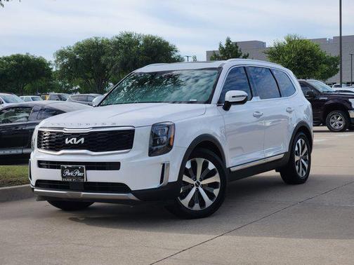 White Pearl 2022 Kia Telluride EX