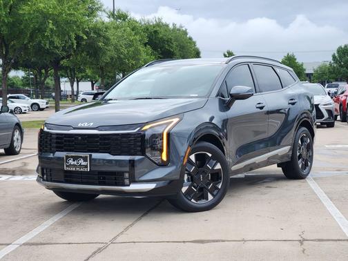 Gray 2026 Kia Sportage Hybrid SX-Prestige