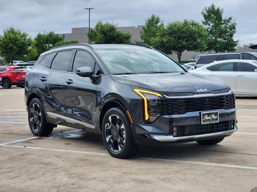 Gray 2026 Kia Sportage Hybrid SX-Prestige