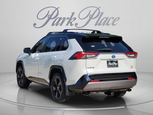 Midnight Black Metallic 2021 Toyota RAV4 Hybrid SE