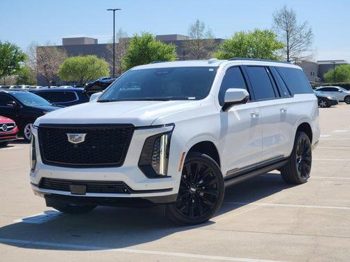 Vibrant White 2026 Cadillac Escalade ESV Sport Platinum