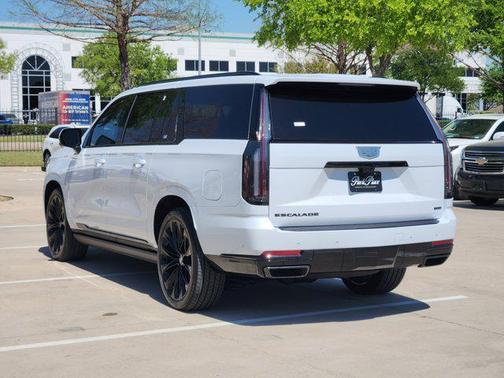 Vibrant White 2026 Cadillac Escalade ESV Sport Platinum