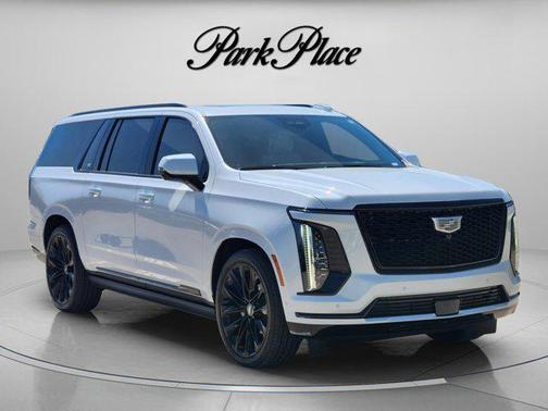 Vibrant White 2026 Cadillac Escalade ESV Sport Platinum
