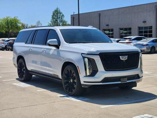 Vibrant White 2026 Cadillac Escalade ESV Sport Platinum