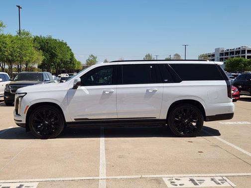 Vibrant White 2026 Cadillac Escalade ESV Sport Platinum