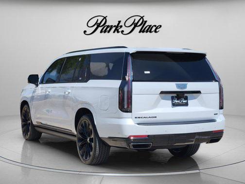 Vibrant White 2026 Cadillac Escalade ESV Sport Platinum