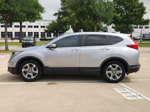 Lunar Silver Metallic 2019 Honda CR-V EX-L