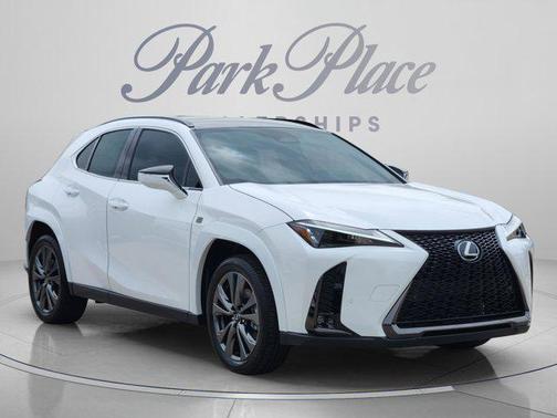 Ultra White with Obsidian roof 2026 Lexus UX 300h F SPORT Design