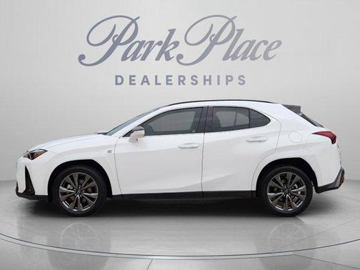 Ultra White with Obsidian roof 2026 Lexus UX 300h F SPORT Design