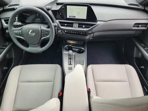 Cloudburst Gray with Obsidian roof 2026 Lexus UX 300h F SPORT Design