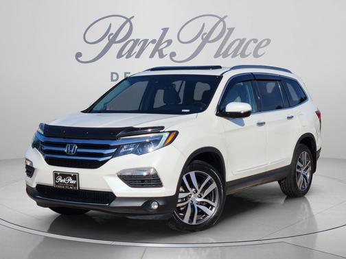 White Diamond Pearl 2018 Honda Pilot Elite