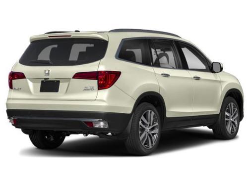 White Diamond Pearl 2018 Honda Pilot Elite