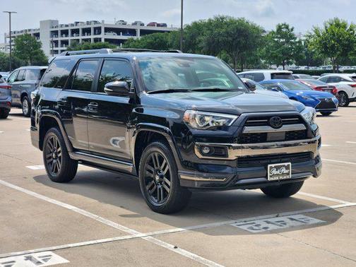 Midnight Black Metallic 2020 Toyota 4Runner Nightshade Special Edition