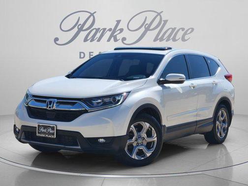 White Diamond Pearl 2018 Honda CR-V EX-L