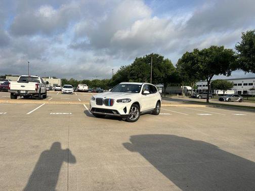 White Metallic 2022 BMW X3 sDrive30i
