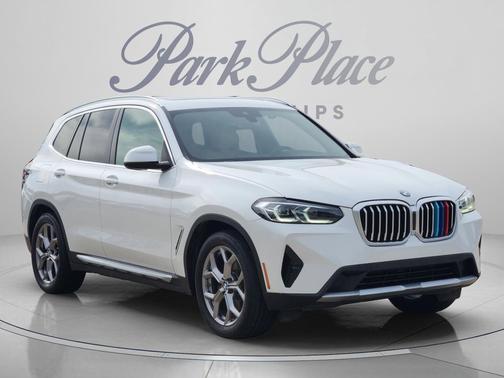 White Metallic 2022 BMW X3 sDrive30i