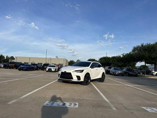 Ultra White 2024 Lexus RX 350 F SPORT Handling