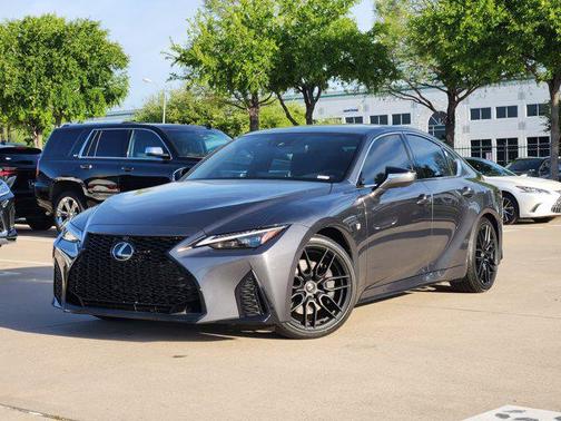 Gray 2023 Lexus IS 350 Base