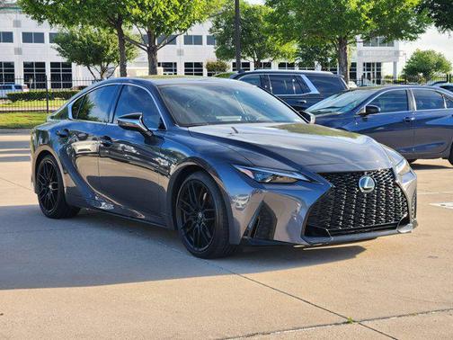 Gray 2023 Lexus IS 350 Base