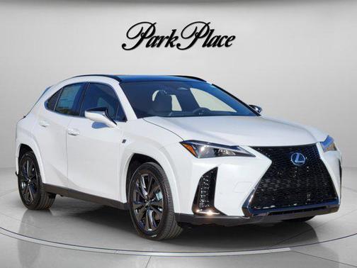 Ultra White w/Obsidian Roof 2026 Lexus UX 300h F SPORT Design