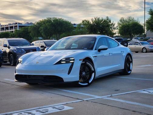 White 2020 Porsche Taycan 4S