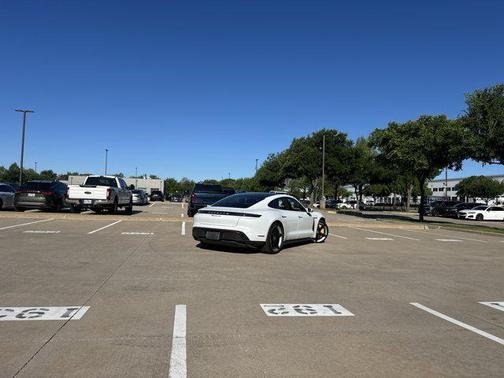 White 2020 Porsche Taycan 4S