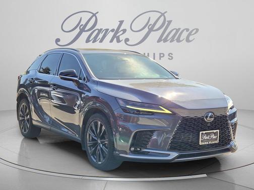 Gray 2024 Lexus RX 350 F SPORT Handling