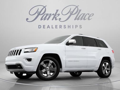 Bright White Clearcoat 2015 Jeep Grand Cherokee Overland