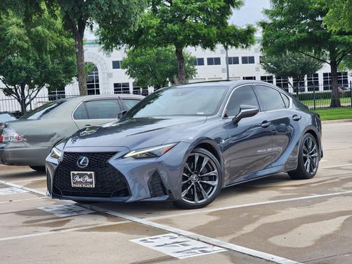 Gray 2023 Lexus IS 350 Base